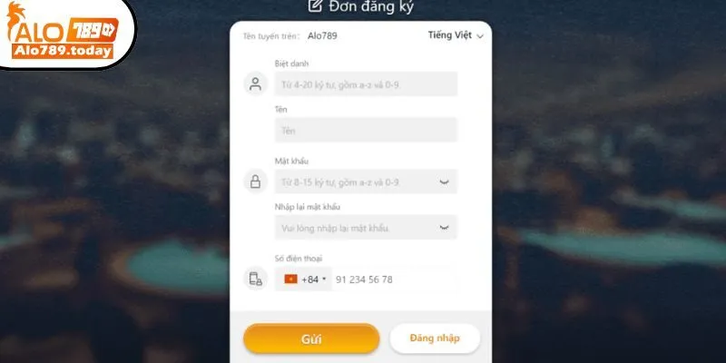 Điều kiện bắt buộc cần tuân thủ khi đăng ký Alo789
